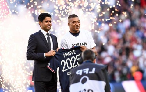 姆总大度！纳赛尔：夺欧冠后姆巴佩向我祝贺了，我也祝他一切顺利