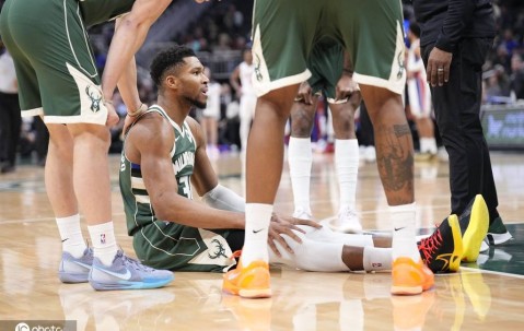 字母哥伤退波特26分7助 雄鹿主场险胜活塞