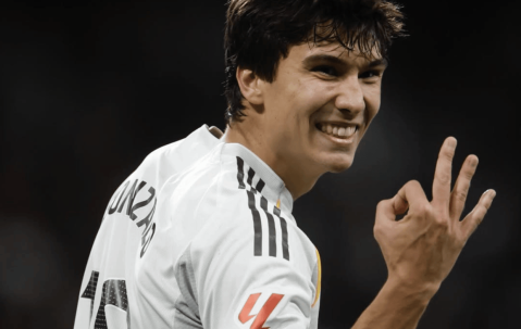 皇马替补中锋戴帽！跑动热点图火了，姆巴佩做不到的，他却做到了