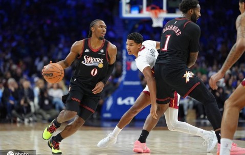 鲍威尔32分马克西空砍27分 热火擒76人4连胜