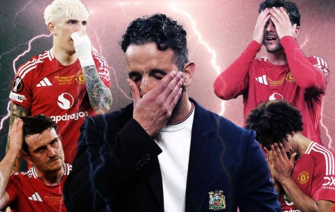 曝拉爵省钱无意换帅！阿莫林不服输称曼联踢得比热刺好，否认首发出错