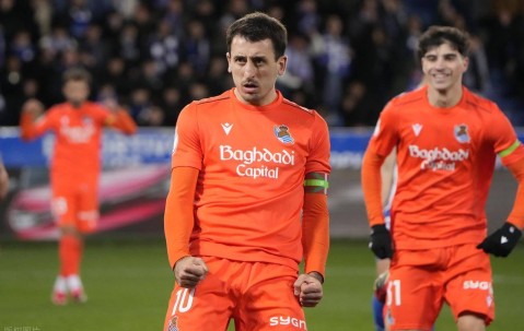 国王杯3-2：第80分钟绝杀，皇家社会逆转西甲第10，晋级半决赛