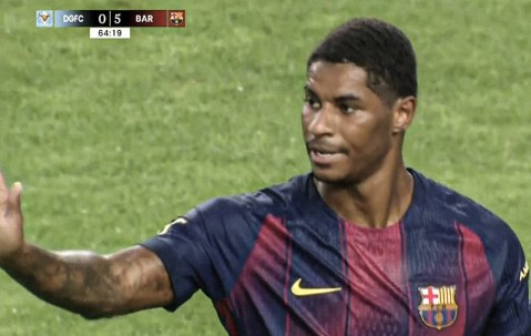 拉什福德破门巴萨巨头笑开花！成功注册西甲机会高，曼联盼其爆发