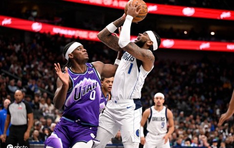 克莱23分乔治29+6马绍尔16+5+6 独行侠送爵士3连败