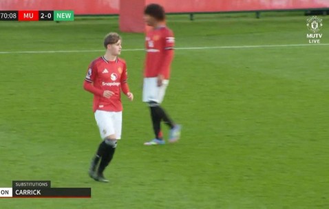 小卡里克曼联U18演首秀！曾搭档鲁尼长子，青训已有四大名宿之后