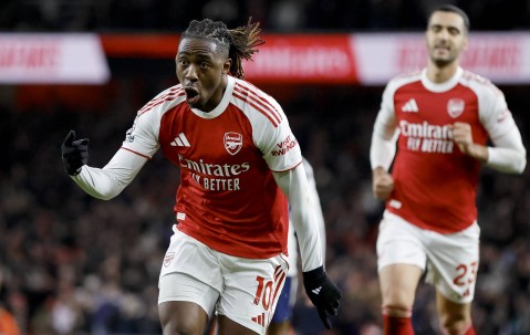 （外代二线）足球——英超联赛：阿森纳胜热刺