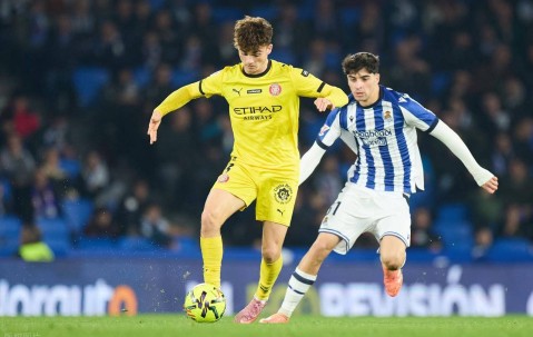 2-1,28岁齐甘科夫双响炮:率西甲第18逆转皇家社会,终结3轮不胜