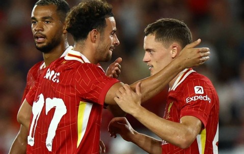 热身赛-维尔茨处子球16岁新星一条龙 利物浦3-1逆转横滨水手