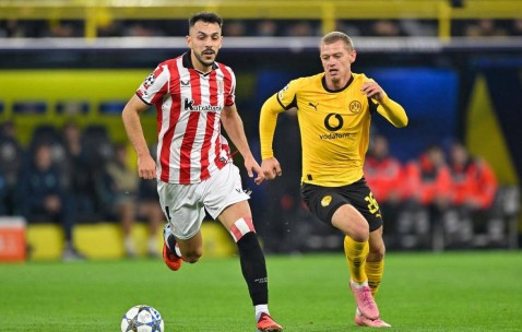 欧冠：多特蒙德4-1力克西甲劲旅毕尔巴鄂竞技，吉拉西传射萨比策助攻