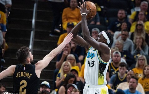 西卡21分米切尔意外伤退 步行者大胜骑士拿到赛点