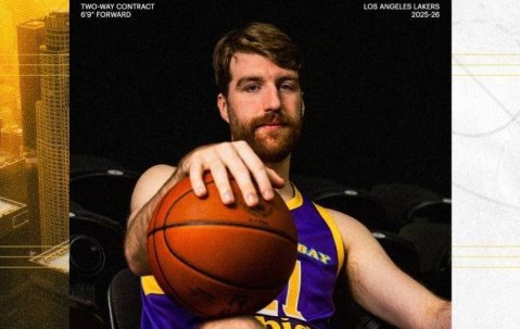 湖人双向合同签下蒂米 内线悍将:詹姆斯是GOAT