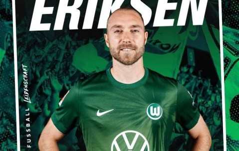 埃里克森：很期待在德甲的新冒险 狼堡阵中多位丹麦国脚是加分项