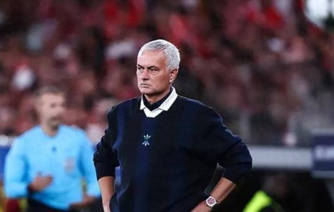 穆里尼奥连续第二年冲击欧冠正赛失败，已连续5年无缘欧冠