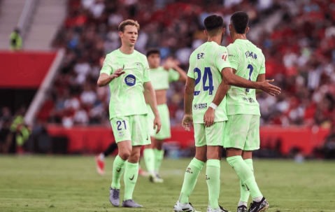 西甲-亚马尔传射拉菲尼亚破门巴萨3-0九人马洛卡迎开门红