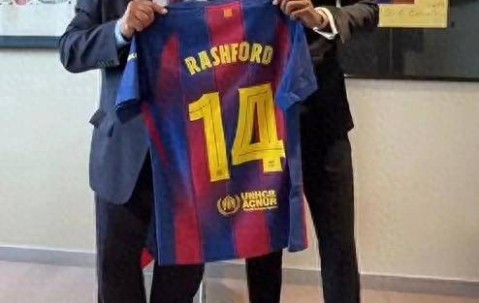 巴萨官宣拉什福德穿14号了，能否复制亨利传奇？踢不好就直接退货