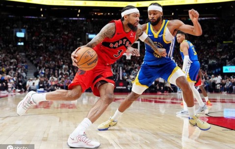 库里空砍39分巴恩斯23+25+10 勇士加时不敌猛龙