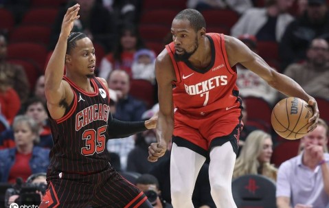 火箭终于赢了！杜兰特战斧劈扣 末节一波流收割比赛