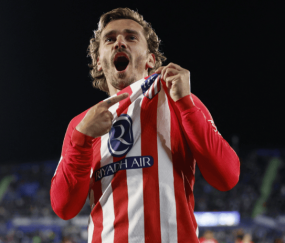 本赛季西甲首位！米兰体育解析格列兹曼成四项赛事均有进球球员