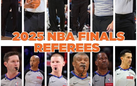 总决赛G3裁判名单：托尼兄弟领衔 与东决G6一致