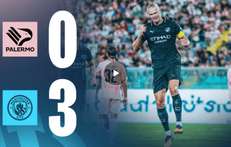 热身赛-哈兰德破门赖因德斯替补梅开二度 曼城3-0完胜