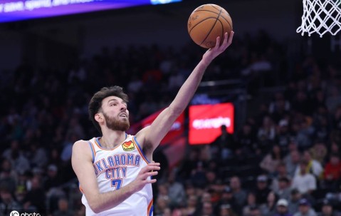 官方实力榜：雷霆居首湖人升至第三 勇士位列NO.16