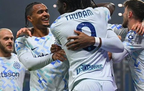 随着尤文主场2-2艰难绝平，意甲积分榜排名诞生：国米客场5-0狂胜坐稳榜首！