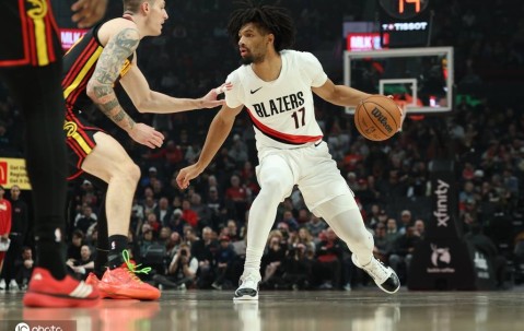 夏普24+9+5奥孔古空砍26分 开拓者胜老鹰