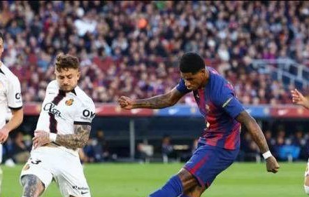 西甲第23轮：巴塞罗那主场3-0完胜马洛卡，积分升至58分领跑联赛