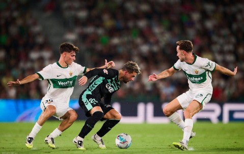 1-1大冷门，23岁马竞旧将绝平救主，助西甲升班马逼平皇家贝蒂斯