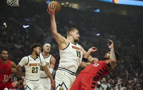 杨瀚森未登场约基奇21+14+9 NBA杯开拓者险胜掘金