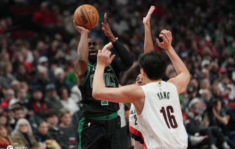 杨瀚森3分4板克林根18+18 开拓者擒绿军止三连败