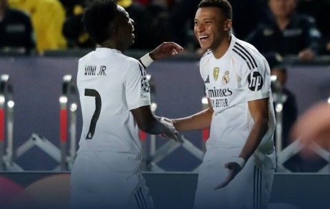 欧冠赛场皇马5比0大胜，姆巴佩一数据历史第三，第一居然不是C罗