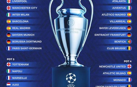 2025-26赛季欧冠32强阵容完全确定，新赛季备战启程