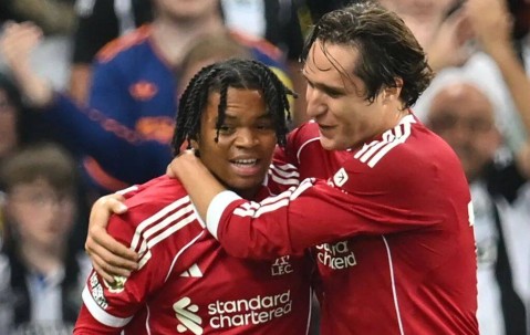 阵容豪华！利物浦公布欧冠大名单基耶萨遗憾落选