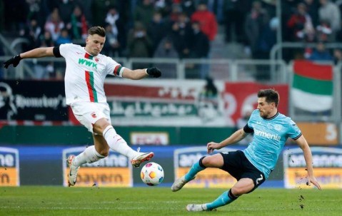 周六021德甲：奥格斯堡主场迎勒沃库森，保级队阻击欧战劲旅