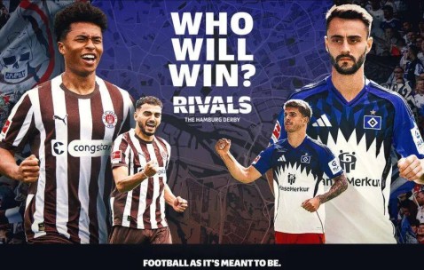 德甲~圣保利vs汉堡，保级大战提前到来