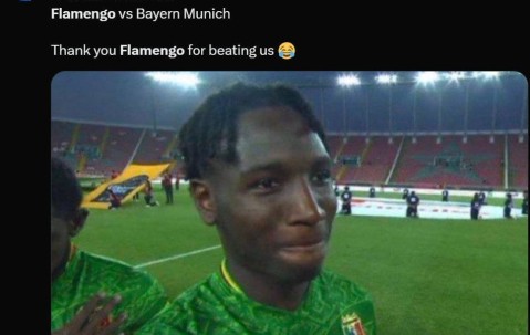 切尔西球迷感谢弗拉门戈战胜切尔西，甚至跑到弗拉门戈官推下感谢