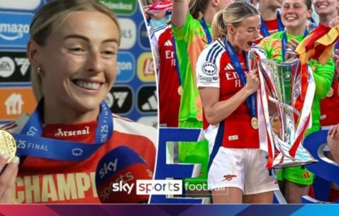 租借夺冠！阿森纳女足凯利：一月曾想暂别足球，如今我们挺过风暴
