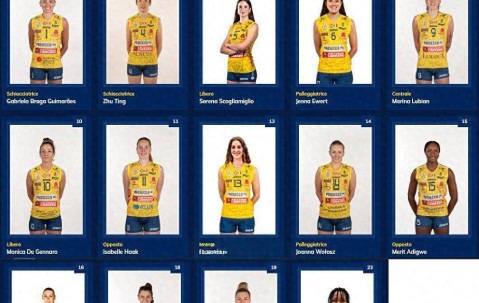 朱婷再度冲击大满贯！科内利亚诺新赛季阵容公布，欧冠分组揭晓