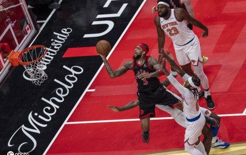 NBA杯-英格拉姆31分布伦森35分 猛龙不敌尼克斯