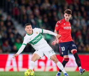 西甲最新积分榜揭晓:埃尔切0-0奥萨苏纳,竞争局势愈发激烈