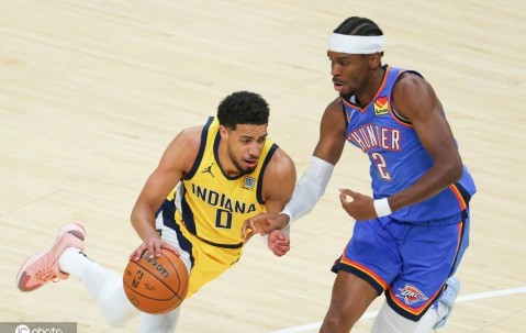 G6半场：步行者统治攻防全民皆兵 雷霆三分11中1