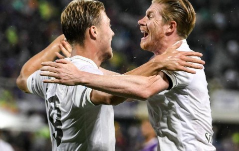 德布劳内点射！霍伊伦建功，那不勒斯3-1领跑意甲