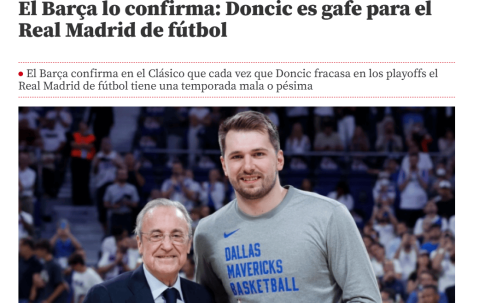 玄学！皇马战绩与东契奇蕴含神秘联系 命运高度同步