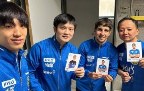 樊振东德甲22分钟横扫对手，赛后却害羞了！对手称没有任何机会