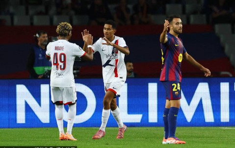 欧冠早报：巴萨遭巴黎逆转绝杀 曼联无资格但参与度拉满