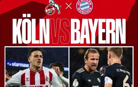 科隆对阵拜仁：再让拜仁踢出8-1肯定不现实了，砍一半4球左右差不多