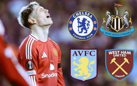 加纳乔曼联在训练场与阿莫林争吵细节曝光！御用摄影师宣，离队已成必然