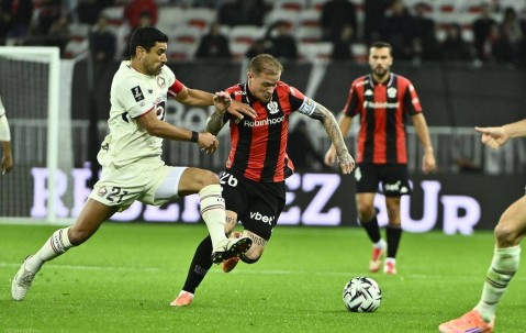 2-0，32%控球率仍赢，法甲第8完胜法甲第5，豪取3连胜