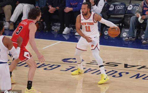 布伦森31分吉迪空砍23+12+12 尼克斯战胜公牛